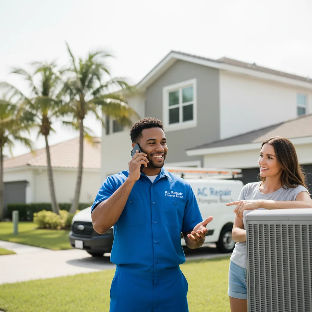 AC Repair Pompano Beach customer support in Hitchcock
